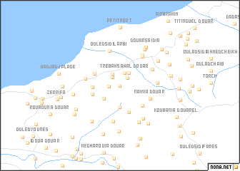 map of Douar Khedaïdia